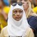 University of Michigan students partake in activities before viewing the game against Alabama on Saturday. Daniel Brenner I AnnArbor.com